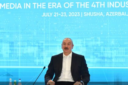 Opening Ceremony Of Global Media Forum Was Held In Shusha A Official Web Site Of President Of Azerbaijan Republic 1