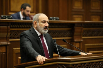File Photo: Armenian Prime Minister Pashinyan Addresses Parliament In Yerevan